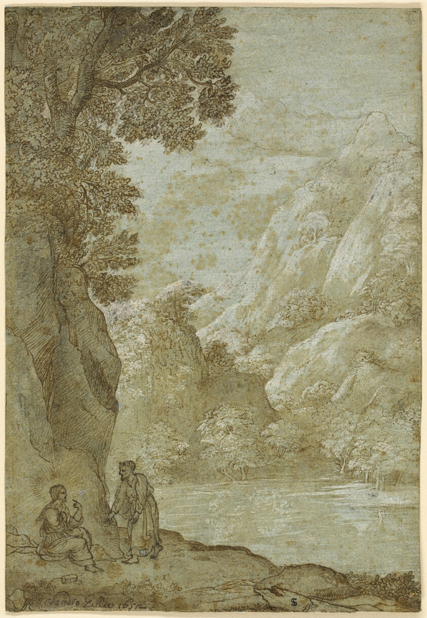 Landscape with the Temptation of Christ