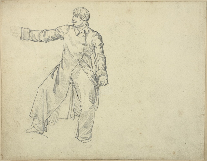 Study of an Artilleryman