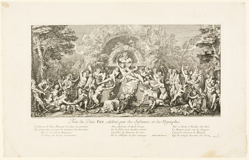 Feste du dieu Pan (Festival of the god Pan from, Bacchanales or the Quatre Festes)