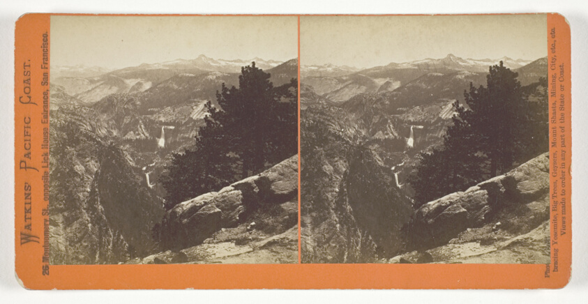 Unknown View, Yosemite, from the series "Watkins' Pacific Coast"