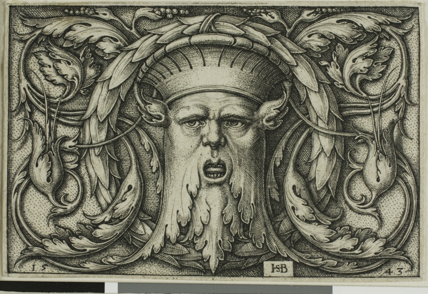 Ornament with a Mask