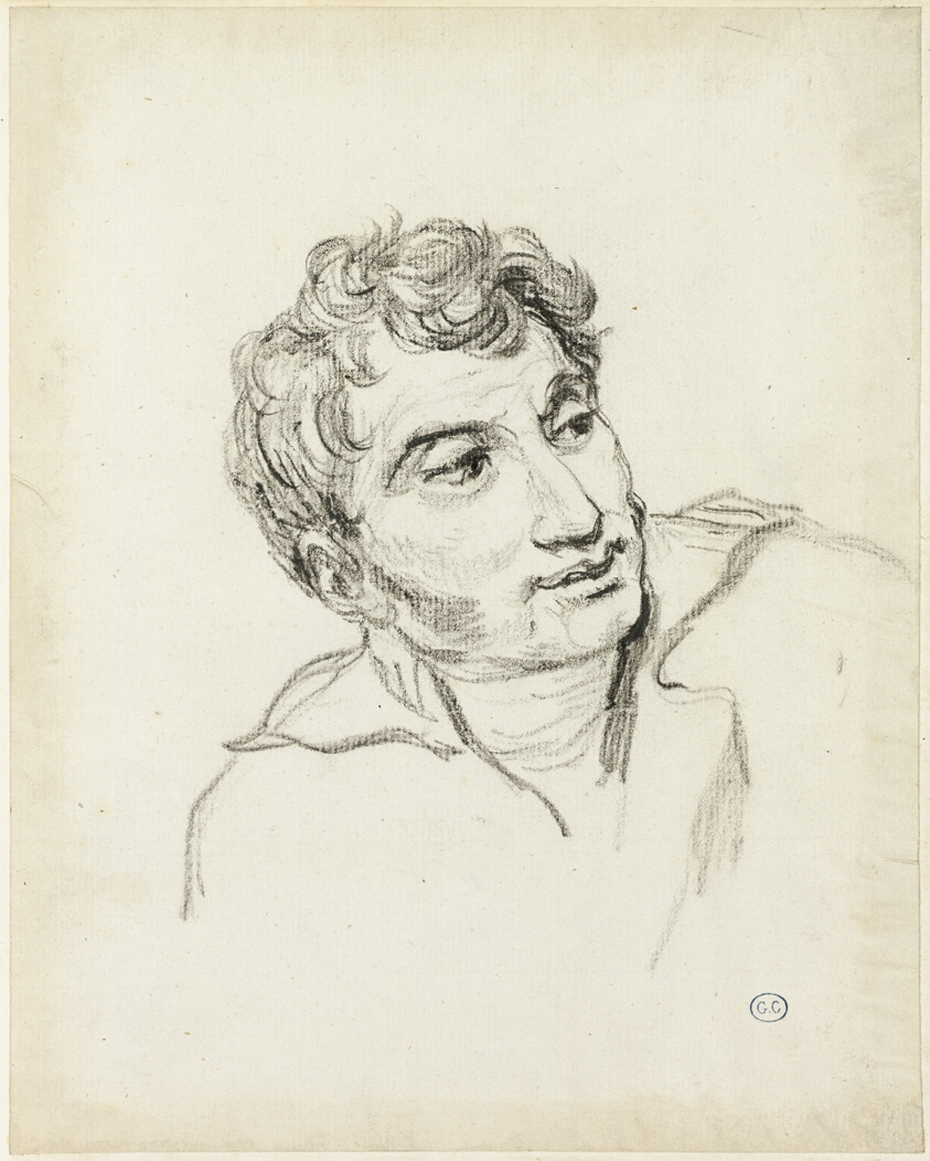 Bust of a Man, Head Turned to Right