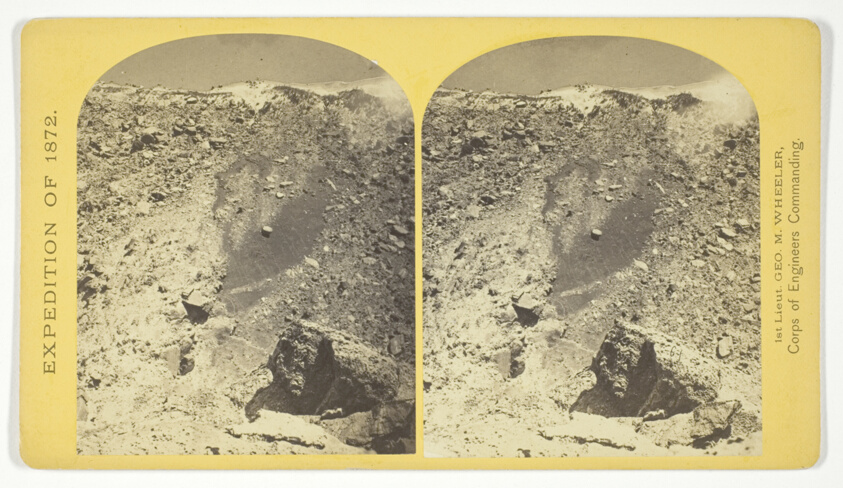 View in the Grand Cañon of the Colorado River, No. 12 from the series "Geographical Explorations and Surveys West of the 100th Meridian"