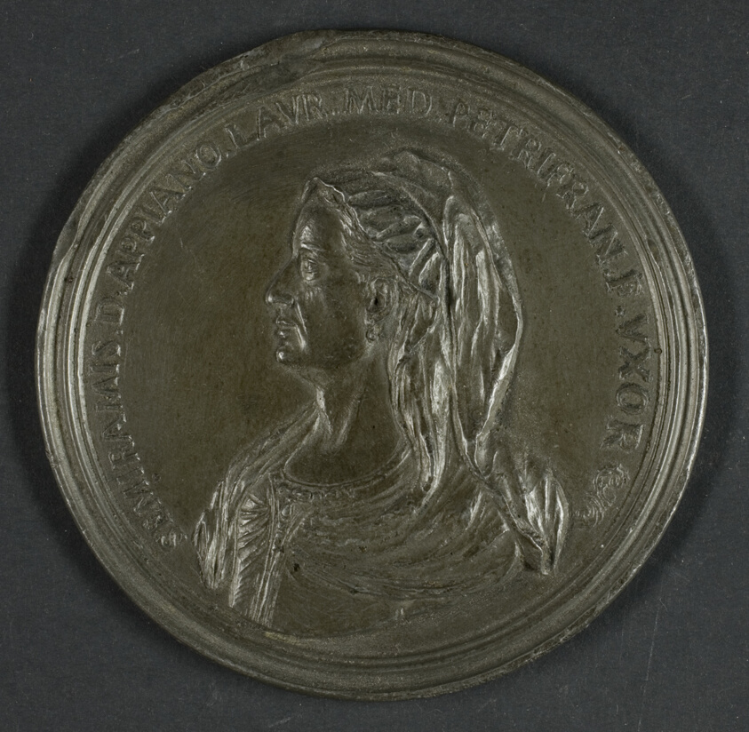 Medal Depicting Semiramide d'Appiano (died 1523)