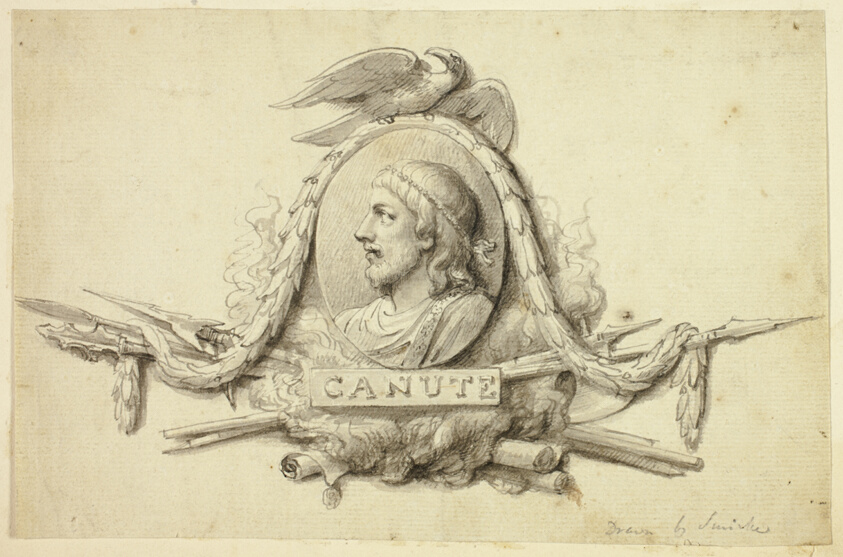 Design for Medallion of King Canute