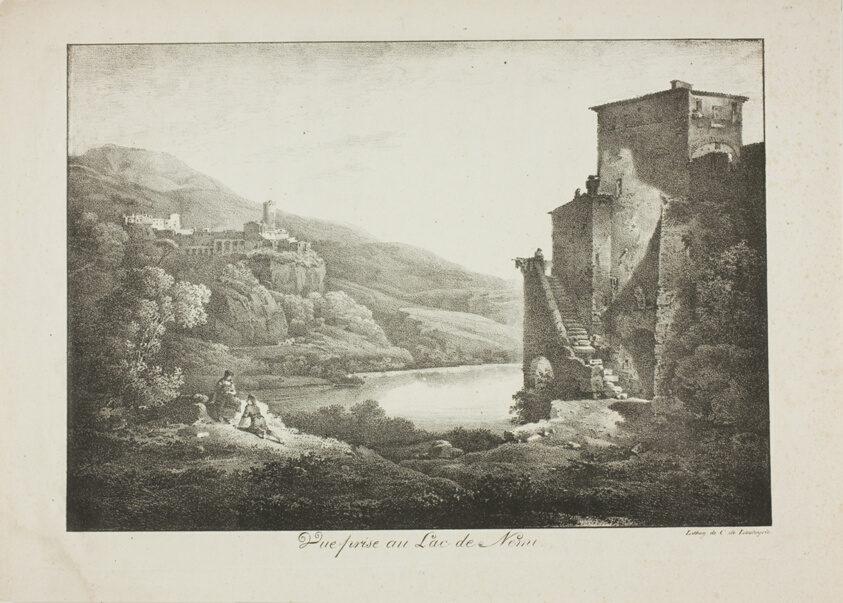 View of Lake Nemi