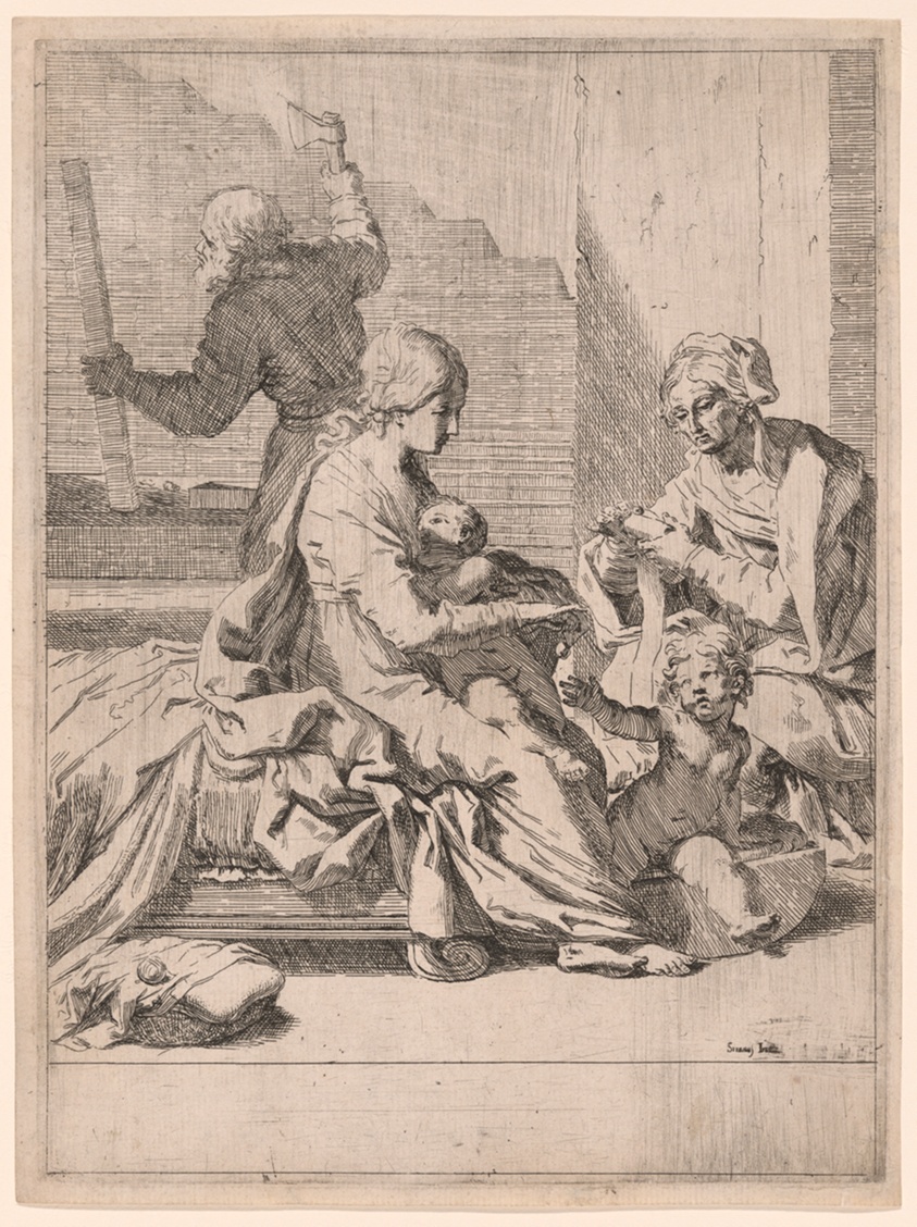 Holy Family with Saint Elizabeth and Saint John the Baptist