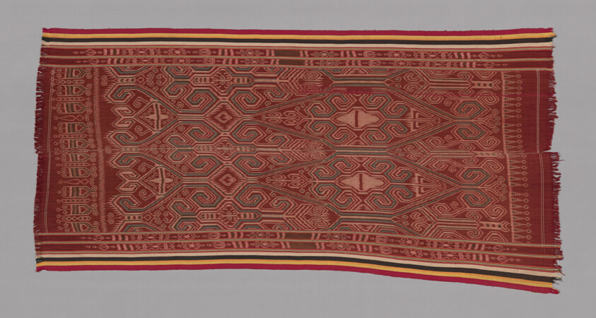 Ikat-dyed Blanket