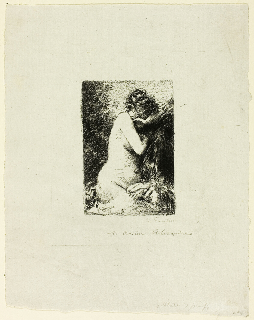 Crying Woman: Study of a Seated Woman in Right Profile