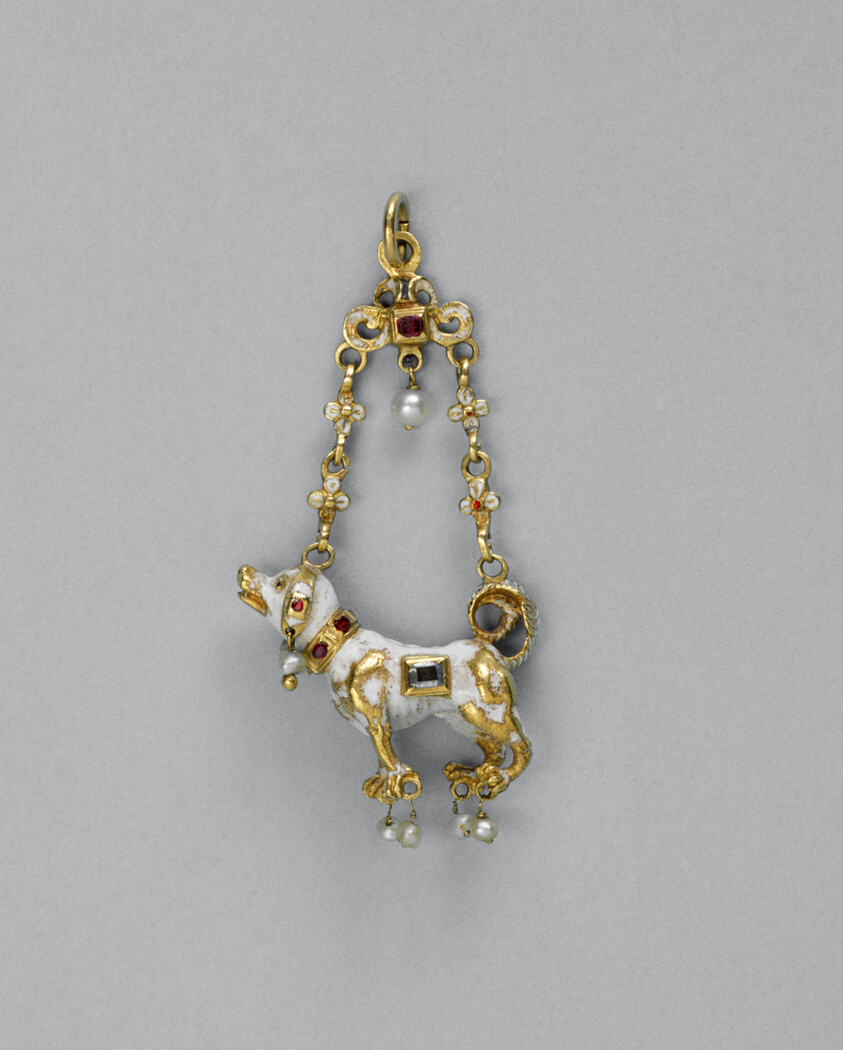 Pendant Shaped as a Dog