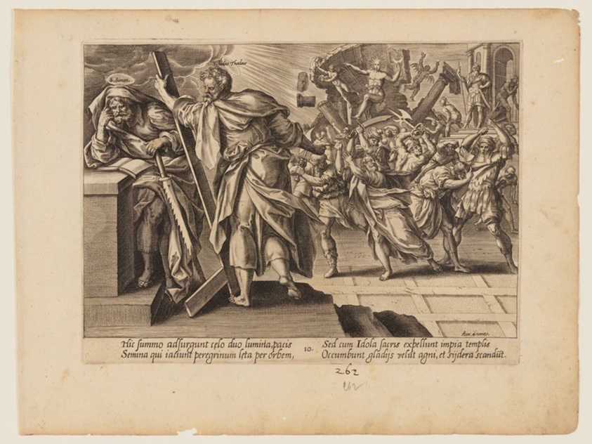 The Martyrdom of St Simon and Judas Thaddaeus, from The Martyrdom of Christ and the Apostles