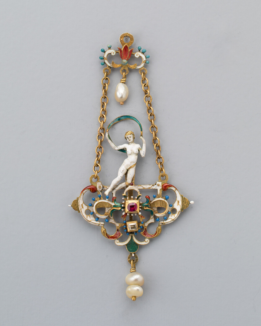 Pendant with Figure of Fortune