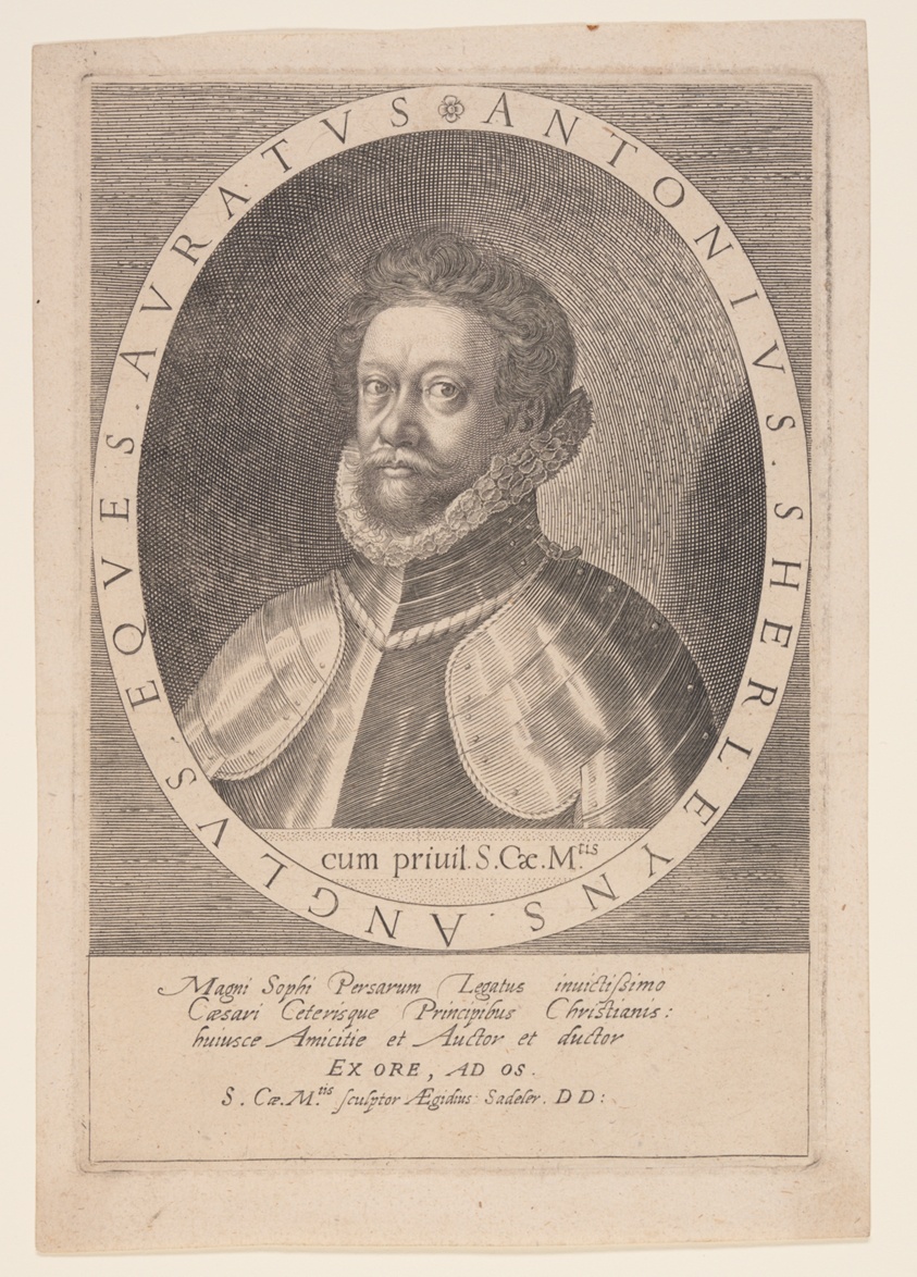 Anton Sherleyns, Ambassador to Persia