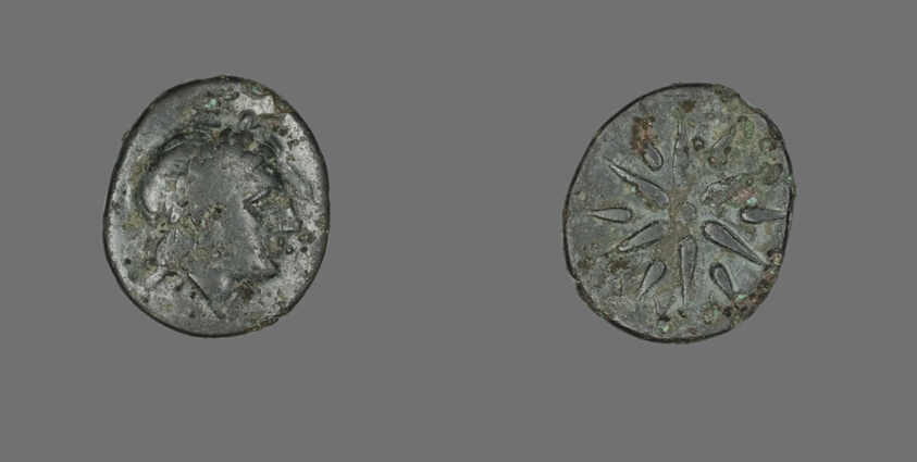 Coin Depicting the God Apollo