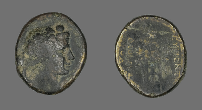 Coin Depicting the God Dionysos