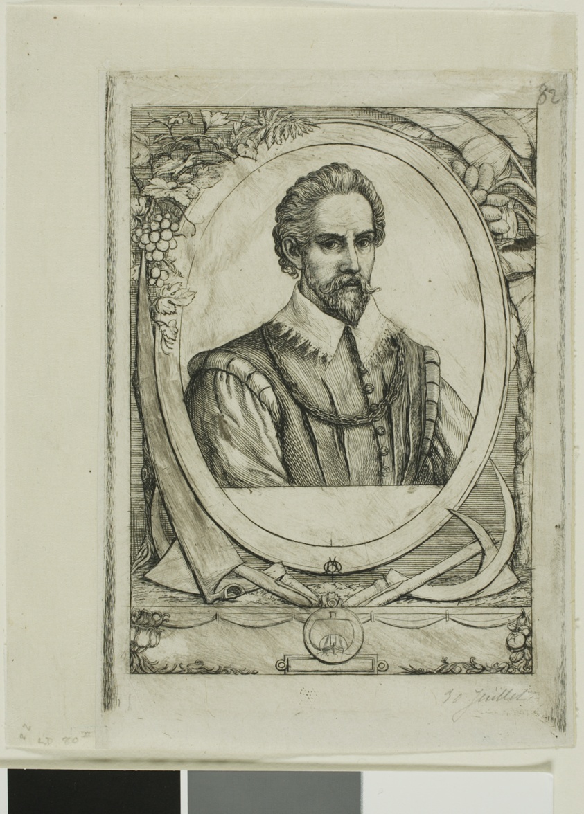 Portrait of René de Laudonnière Sablais (de Burdigale)