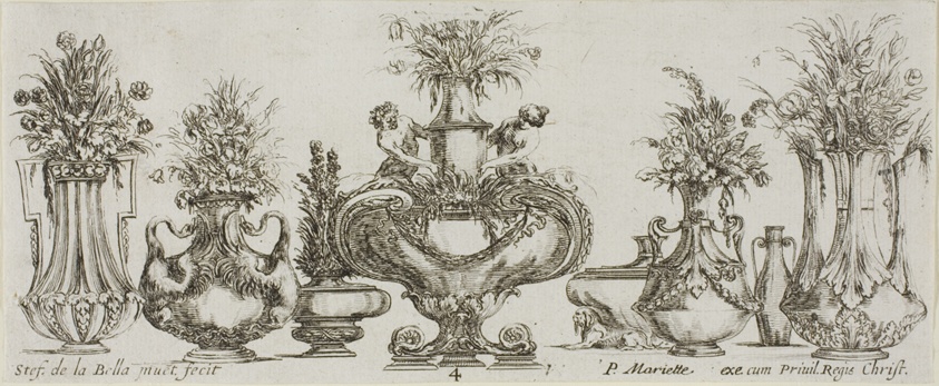 Plate Four from Collection of Various Vases