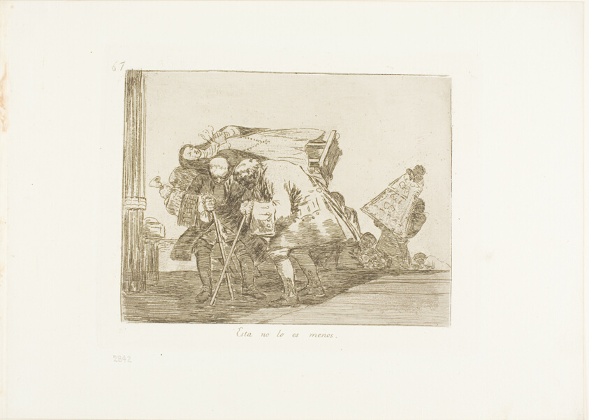 This is Not Less so, plate 67 from The Disasters of War