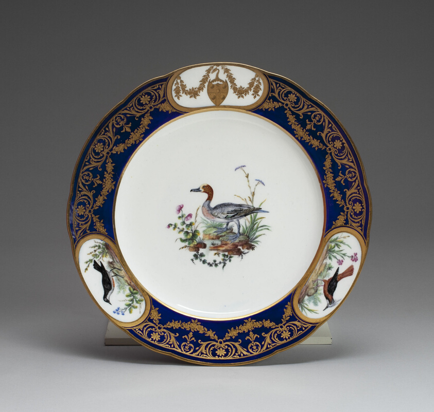 Plate ordered by Mr. Sudell (England)