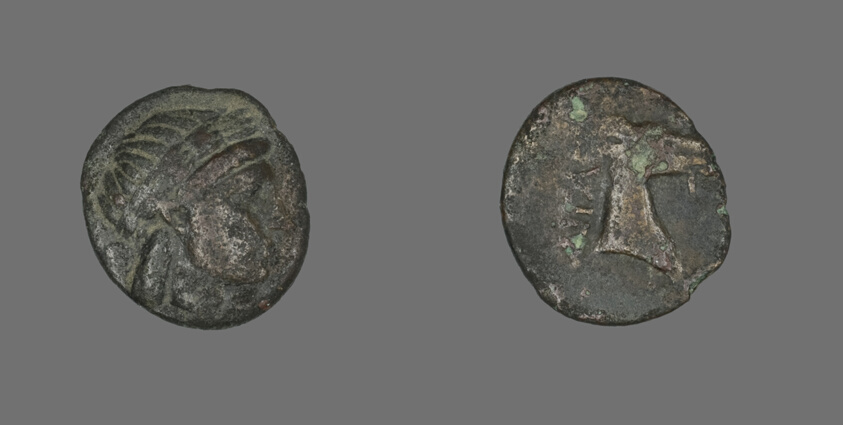 Coin Depicting the God Apollo