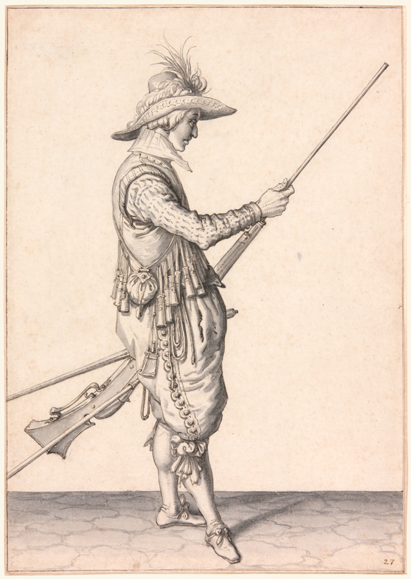 A Soldier Loading a Musket, "Ramme in Your Pouder"