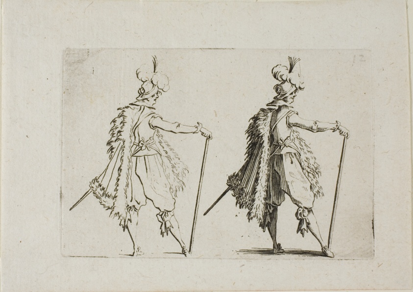 The Gentleman with a Large Cane, from The Caprices