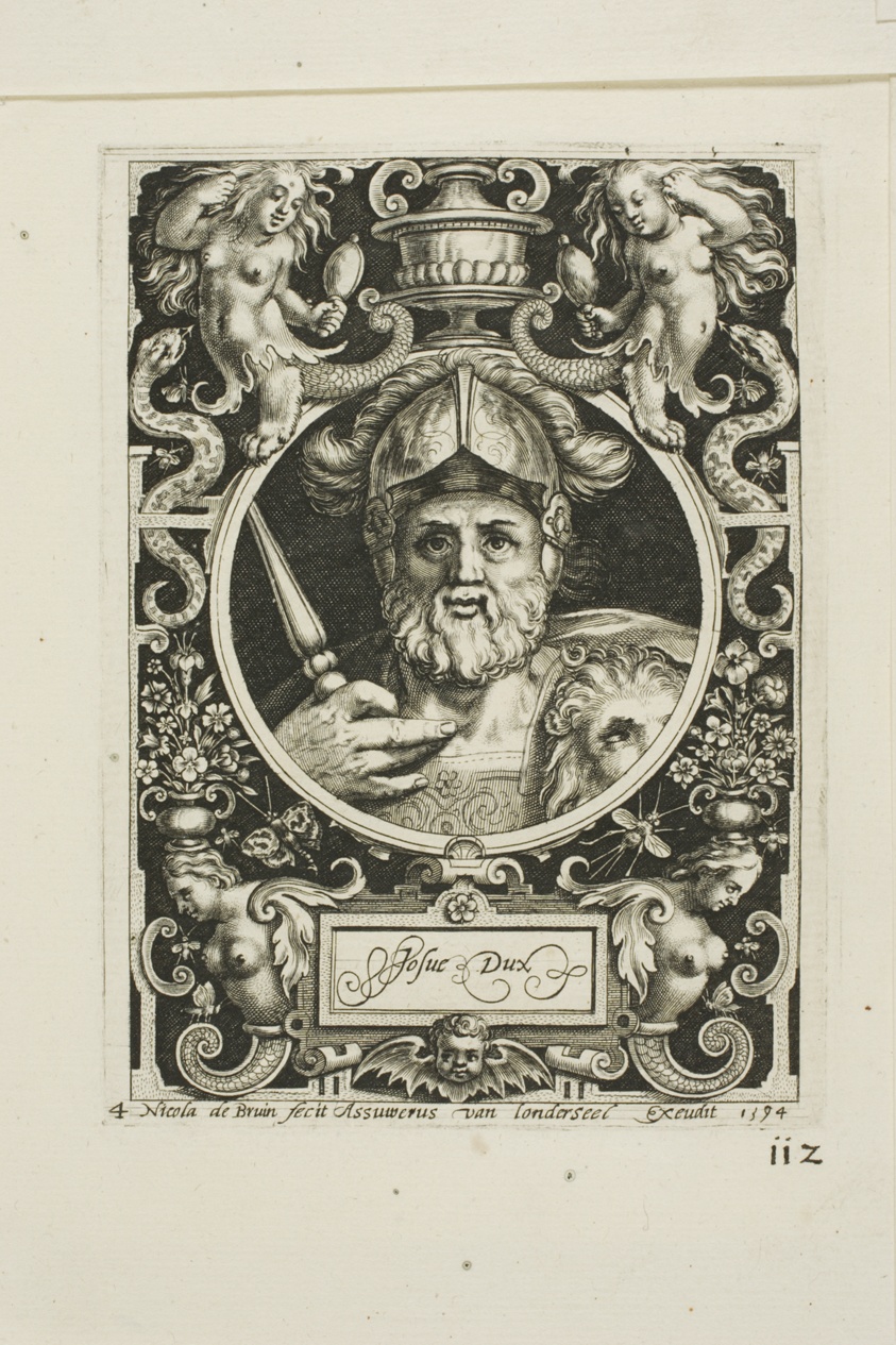 Joshua, plate four from The Nine Worthies