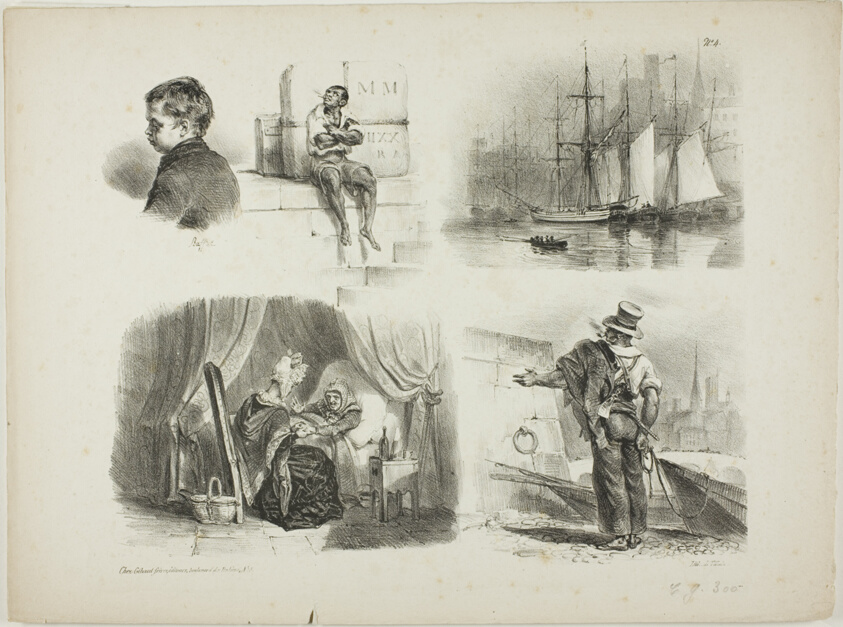Sheet of Sketches