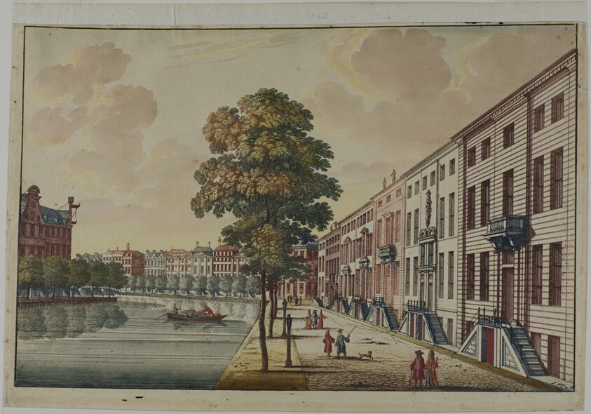 View of the Golden Bend on the Herengracht Canal, Amsterdam