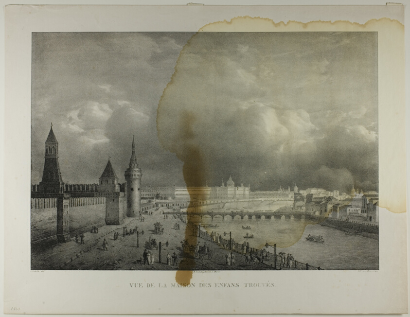 View from the Foundling House, from Views of Moscow