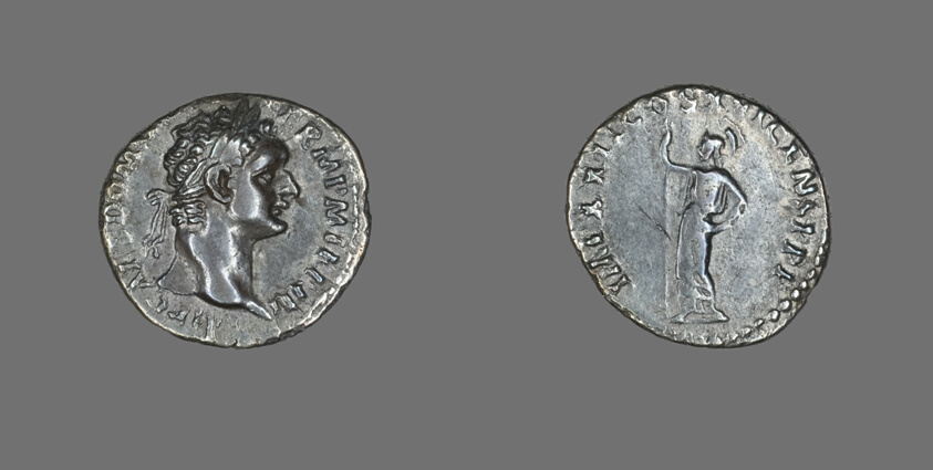 Denarius (Coin) Portraying Emperor Domitian