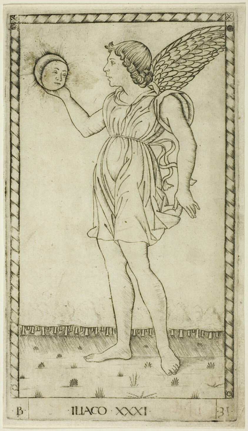 Genius of the Sun, plate 31 from Genii and Virtues