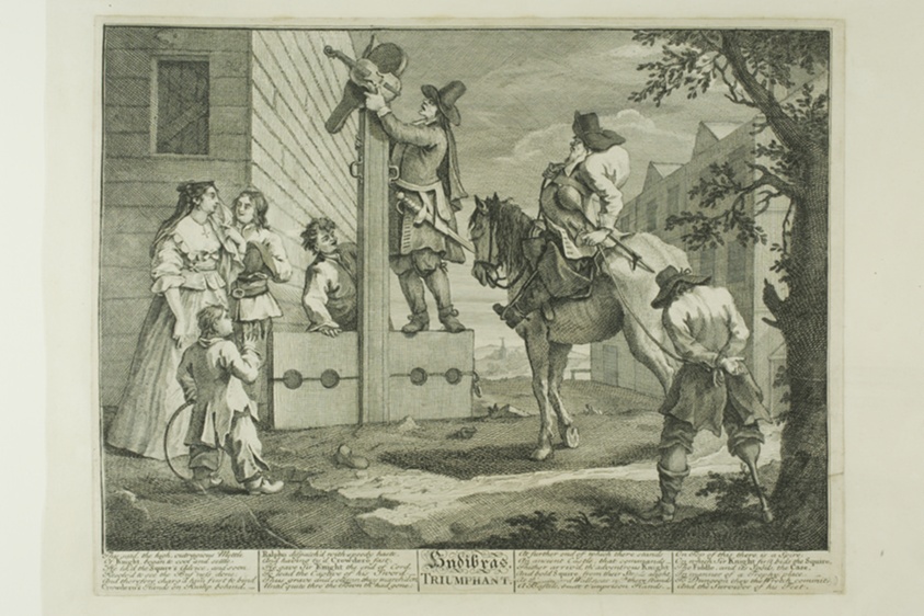 Hudibras Triumphant, plate four from Hudibras