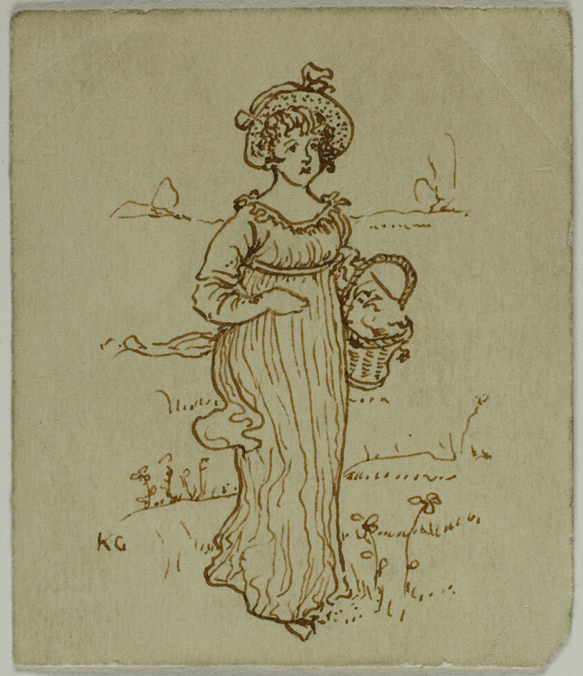 Girl with Basket