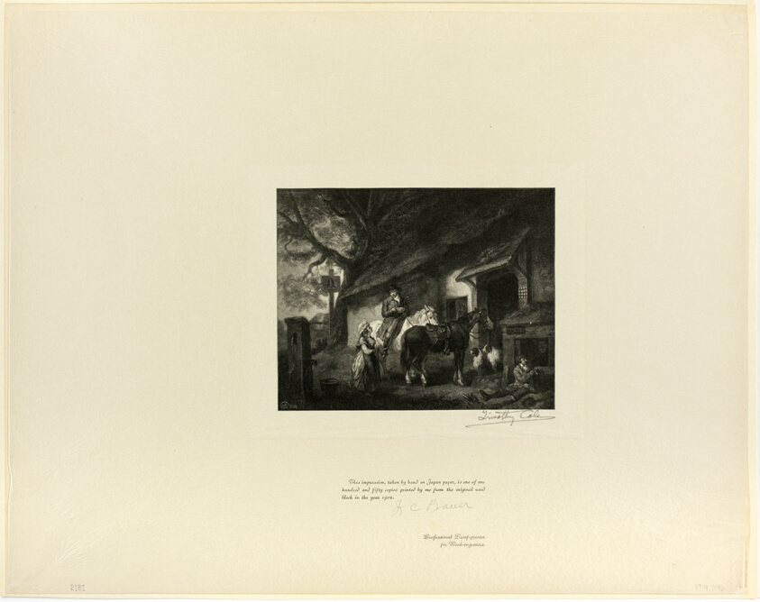 The Halt, from Old English Masters