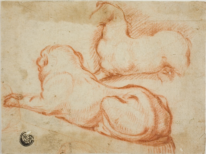 Sketch of Horse and Dog