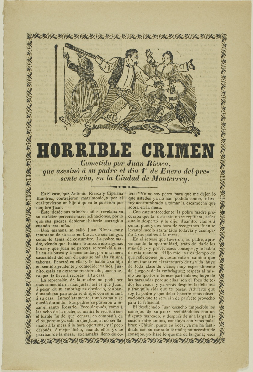 Horrible Crime Committed by Juan Riesca