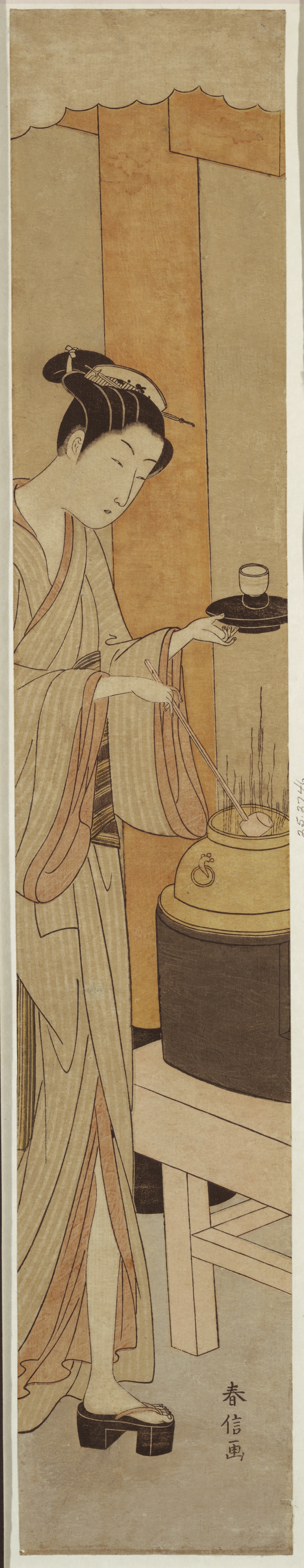 The Waitress Osen of the Kagiya Teahouse