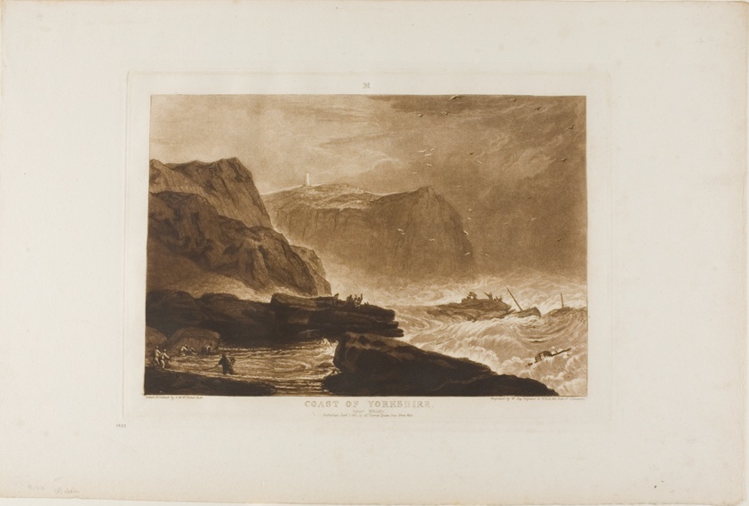 Coast of Yorkshire, plate 24 from Liber Stuidorum