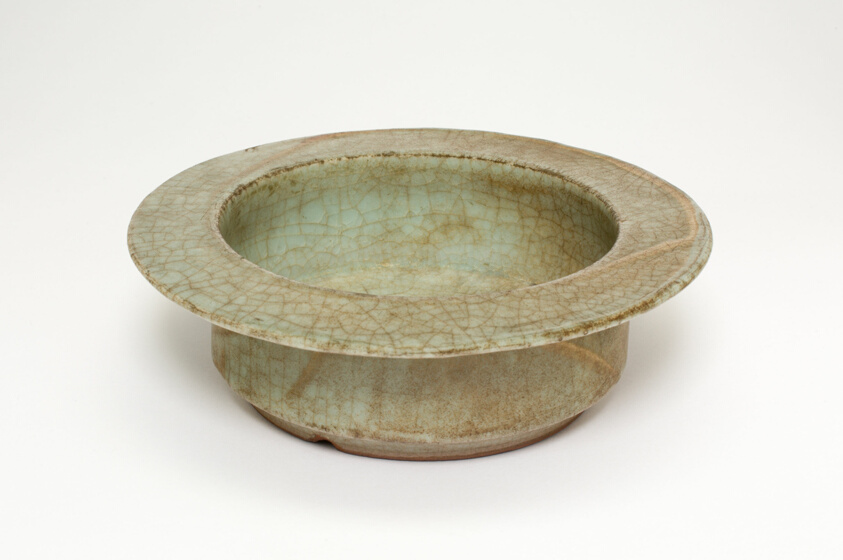 Dish with Wide Rim