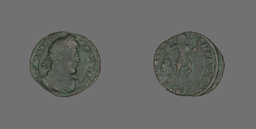 Coin Portraying Emperor Valentinian I