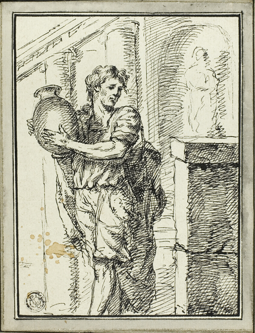 Man Holding Jar