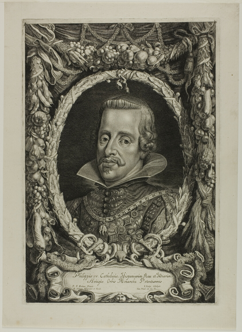 Philip IV, King of Spain, plate 12 from Duces Burgundiae (Dukes of Burgundy)
