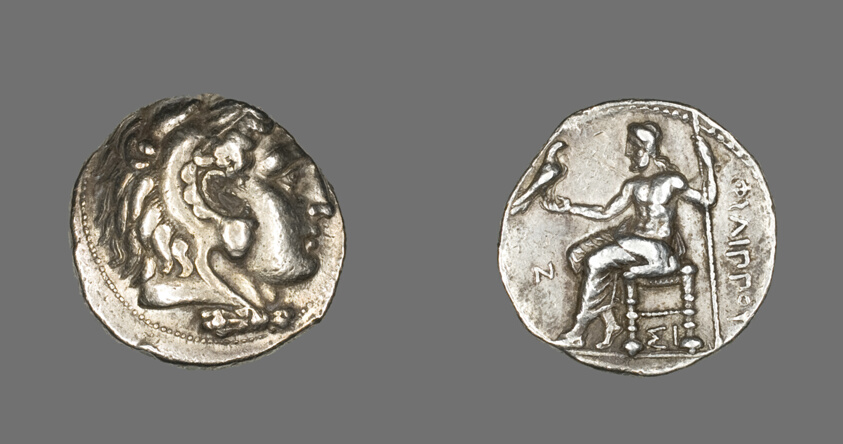 Tetradrachm (Coin) Portraying Alexander the Great as the Hero Herakles