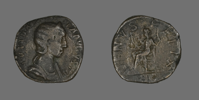 Coin Portraying Empress Julia Mamaea