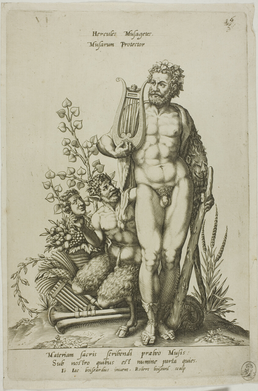 Hercules, plate 16 from Parnassus Biceps