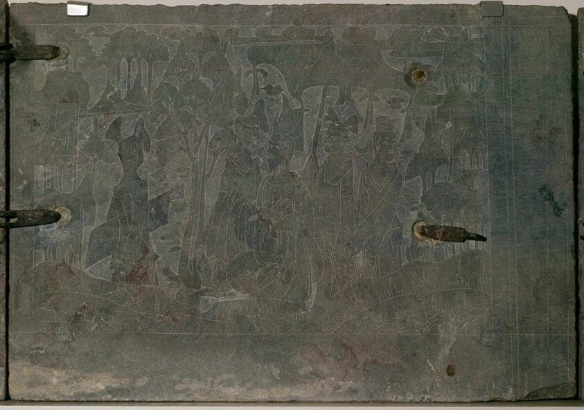 Panels from a Funerary Couch (Guanchuang)