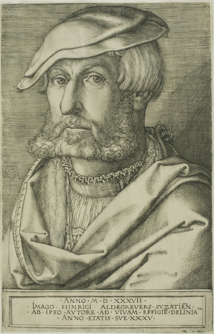Heinrich Aldegrever, Aged 35