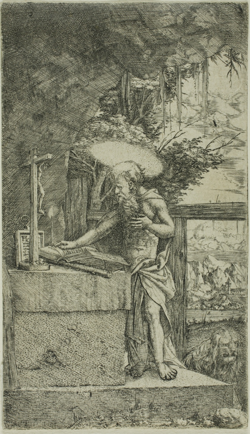 Saint Jerome Reading