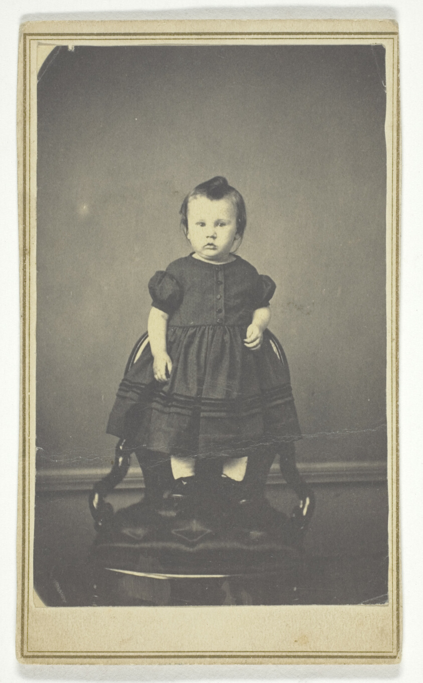 Untitled (Portrait of Seated Girl)